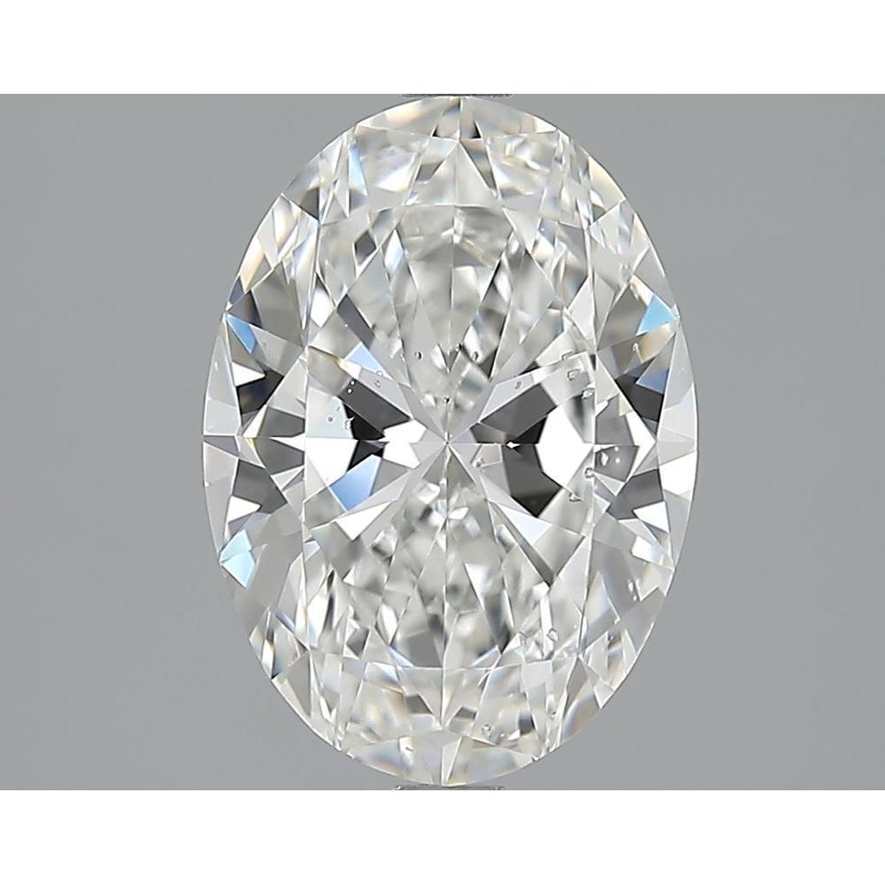 3.02 Carat Oval Loose Diamond, F, SI1, Super Ideal, GIA Certified