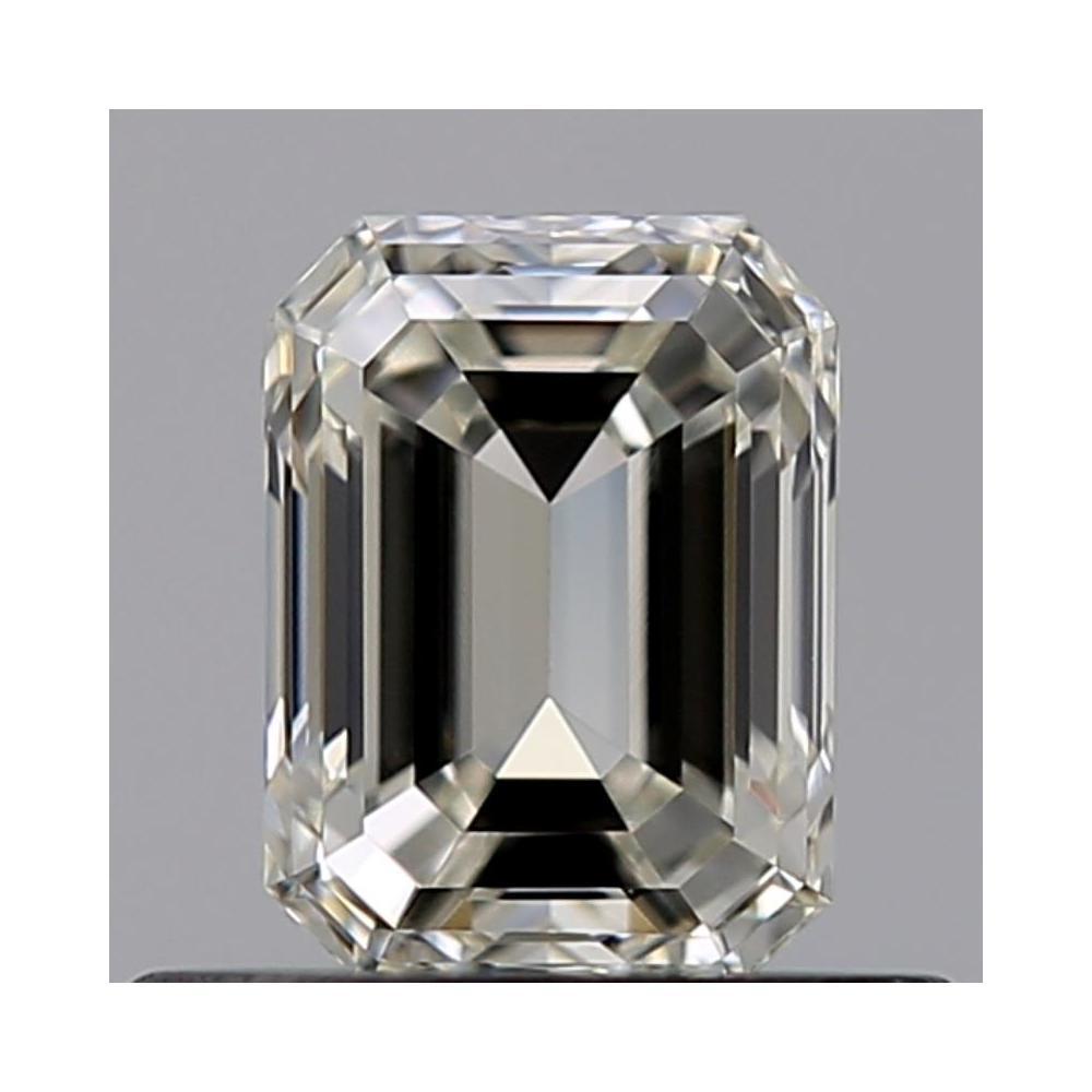 0.50 Carat Emerald Loose Diamond, K, VVS1, Ideal, GIA Certified | Thumbnail