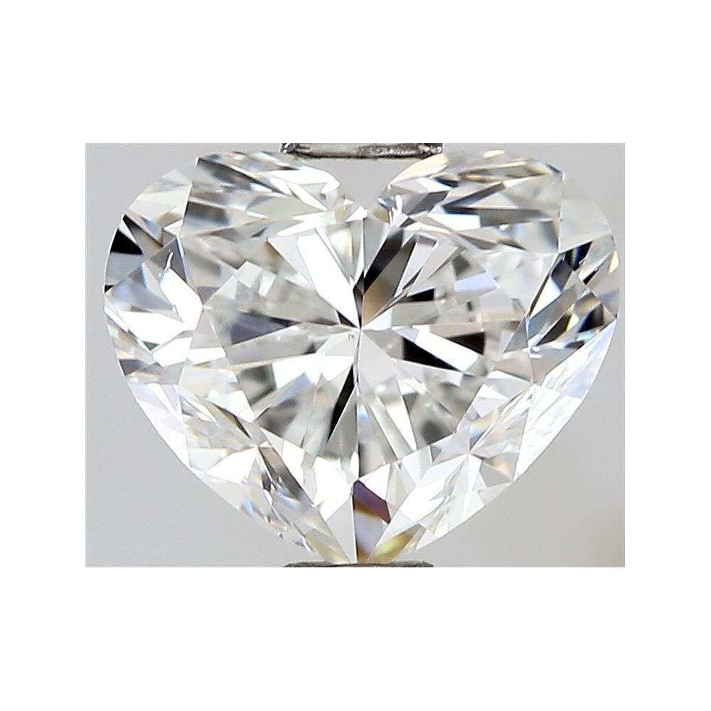 1.00 Carat Heart Loose Diamond, E, SI1, Super Ideal, GIA Certified | Thumbnail