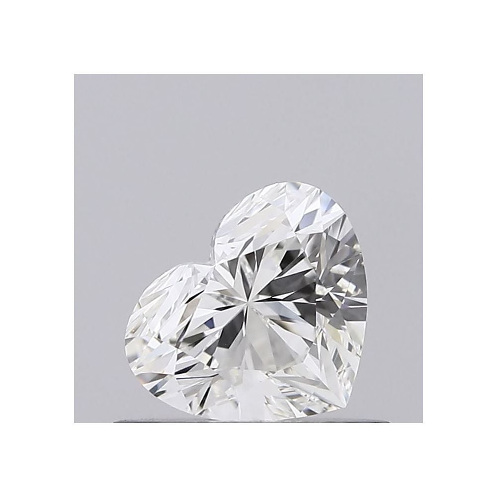 0.43 Carat Heart Loose Diamond, I, VVS1, Super Ideal, GIA Certified | Thumbnail