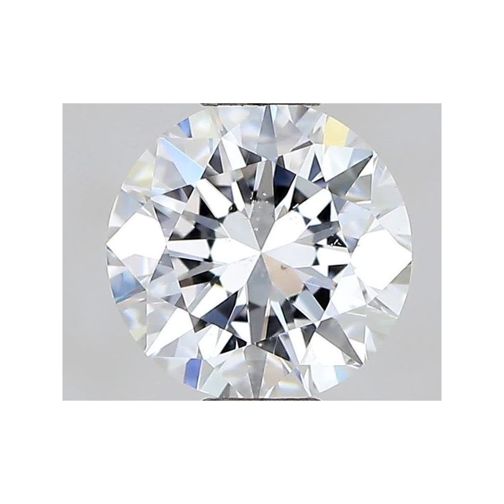 0.50 Carat Round Loose Diamond, D, SI1, Ideal, GIA Certified