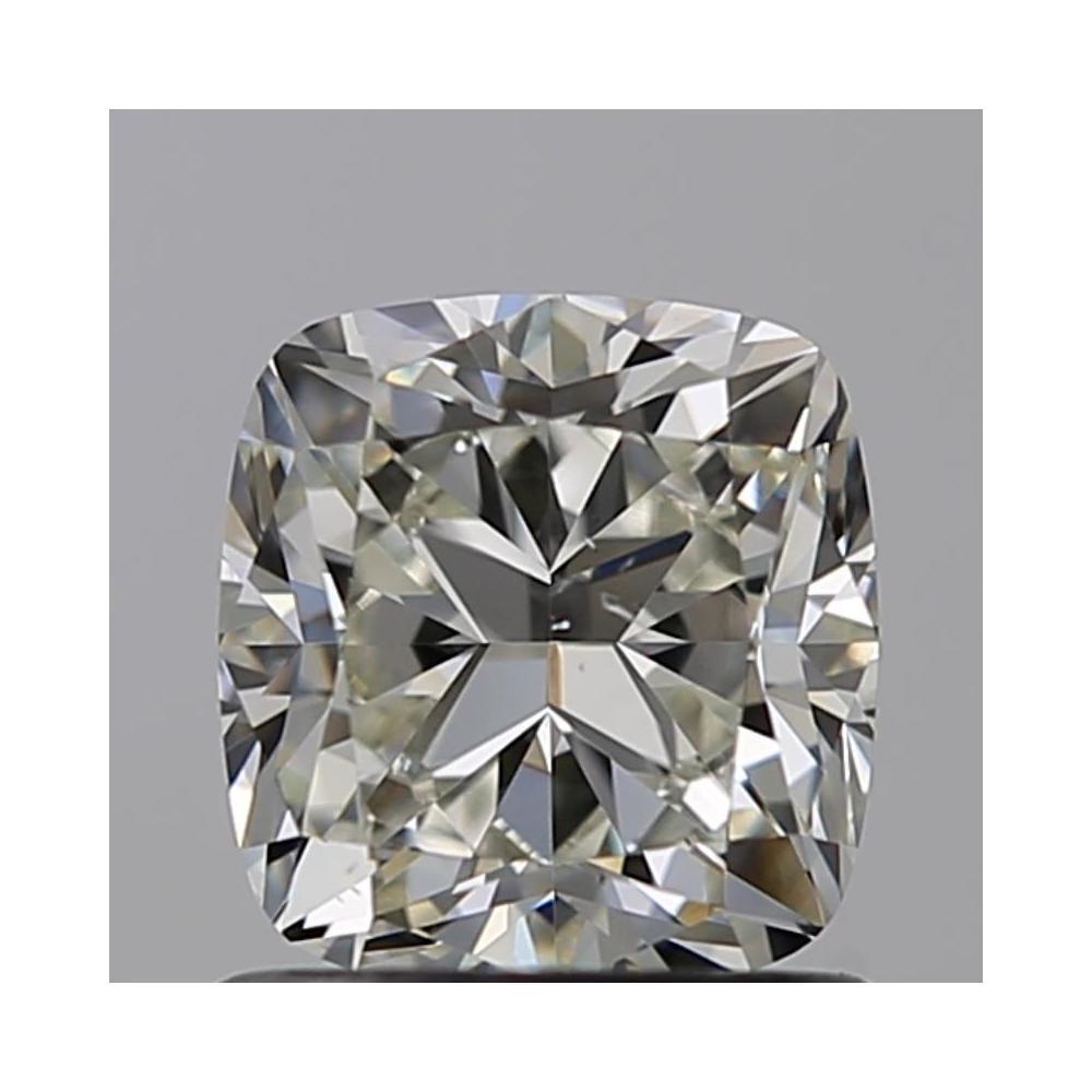 1.00 Carat Cushion Loose Diamond, K, VS2, Ideal, GIA Certified | Thumbnail