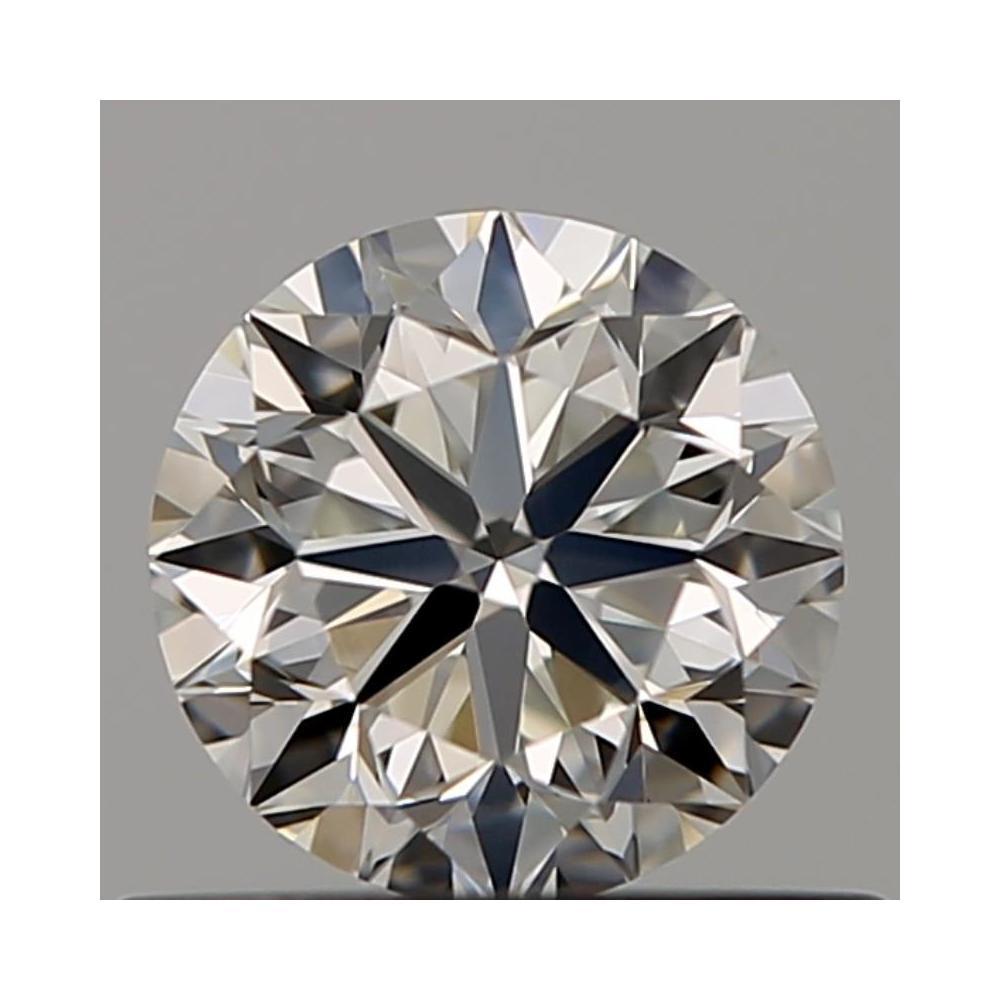 0.46 Carat Round Loose Diamond, I, VVS1, Excellent, GIA Certified | Thumbnail