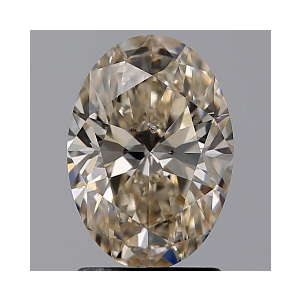 1.57 Carat Oval Loose Diamond, L, SI2, Super Ideal, GIA Certified | Thumbnail
