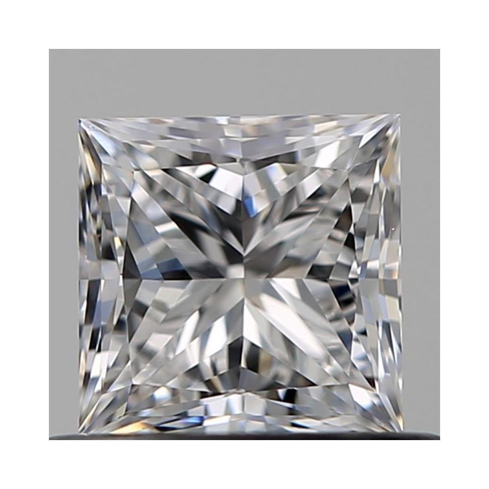0.51 Carat Princess Loose Diamond, D, VVS1, Super Ideal, GIA Certified