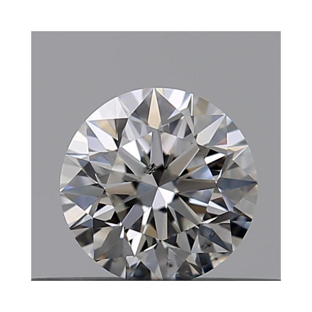 0.32 Carat Round Loose Diamond, G, SI1, Super Ideal, GIA Certified