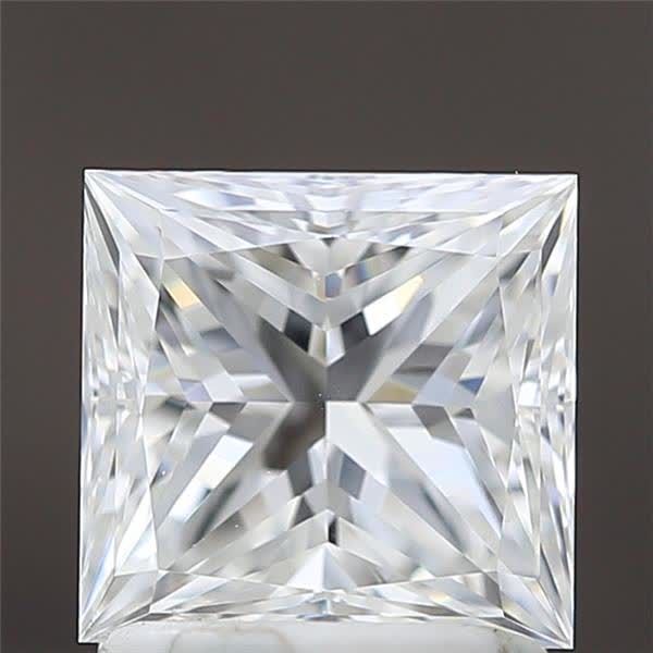1.51 Carat Princess Loose Diamond, G, VVS2, Ideal, GIA Certified | Thumbnail