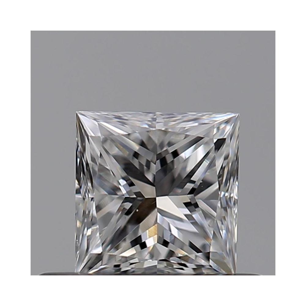 0.35 Carat Princess Loose Diamond, D, VVS1, Very Good, GIA Certified | Thumbnail