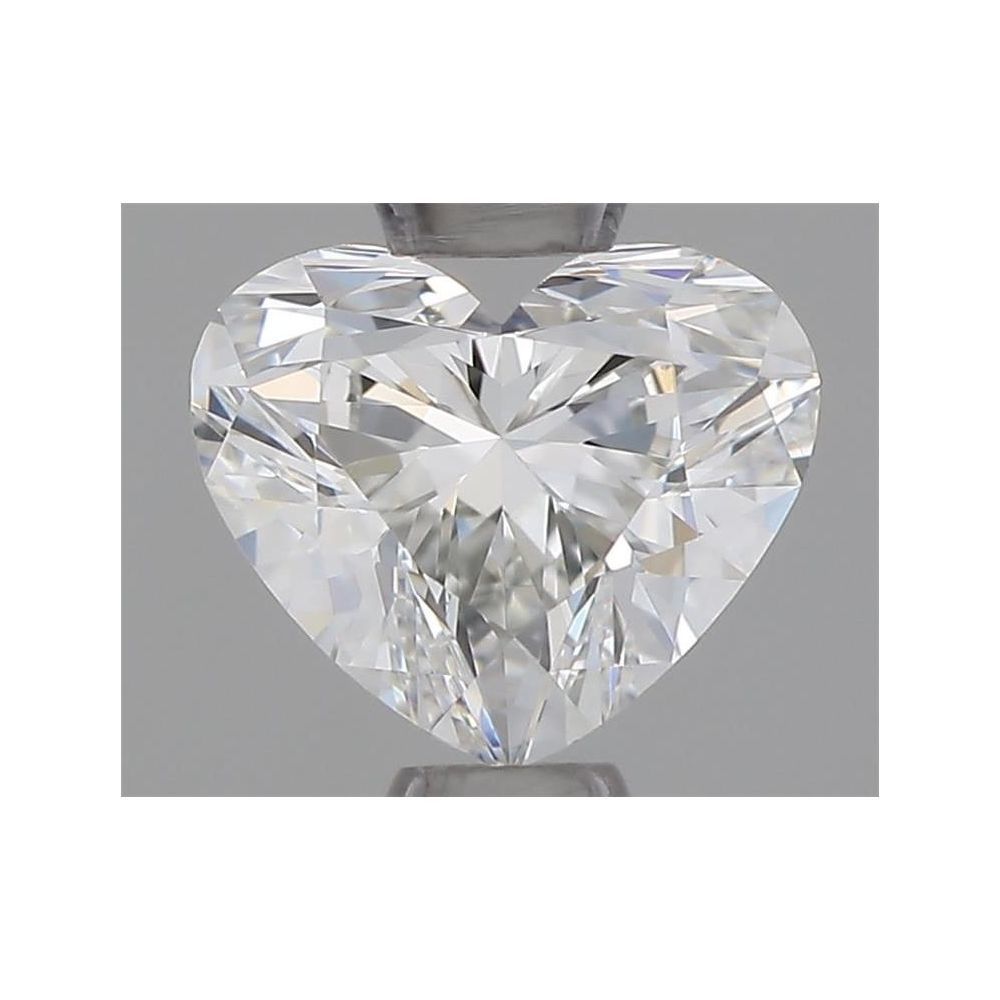 0.50 Carat Heart Loose Diamond, H, VS1, Super Ideal, GIA Certified