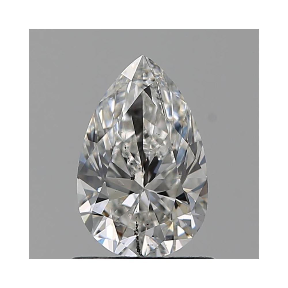 0.80 Carat Pear Loose Diamond, G, SI2, Ideal, GIA Certified | Thumbnail