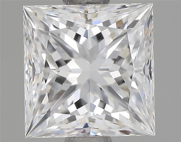 1.07 Carat Princess Loose Diamond, E, VVS1, Super Ideal, GIA Certified