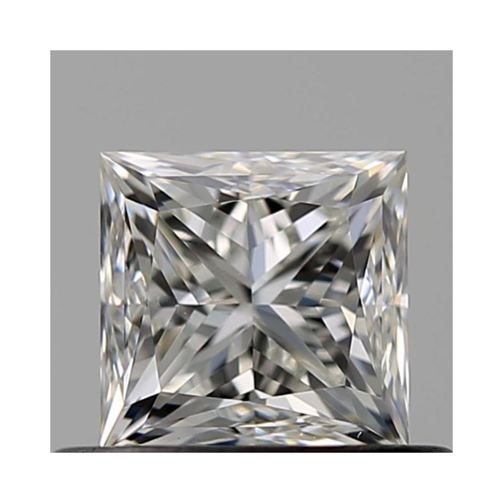 0.50 Carat Princess Loose Diamond, I, VS1, Very Good, GIA Certified | Thumbnail