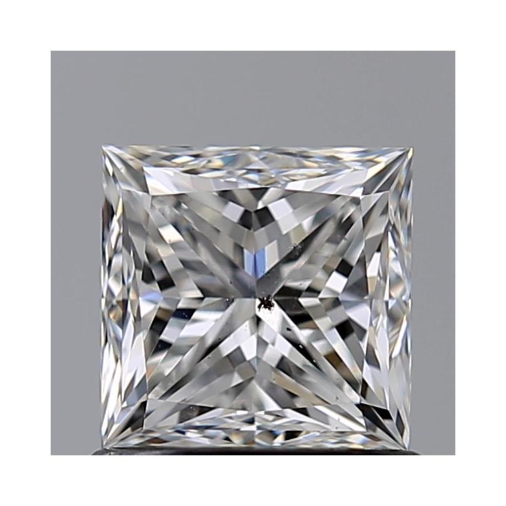 1.01 Carat Princess Loose Diamond, G, SI1, Very Good, GIA Certified | Thumbnail