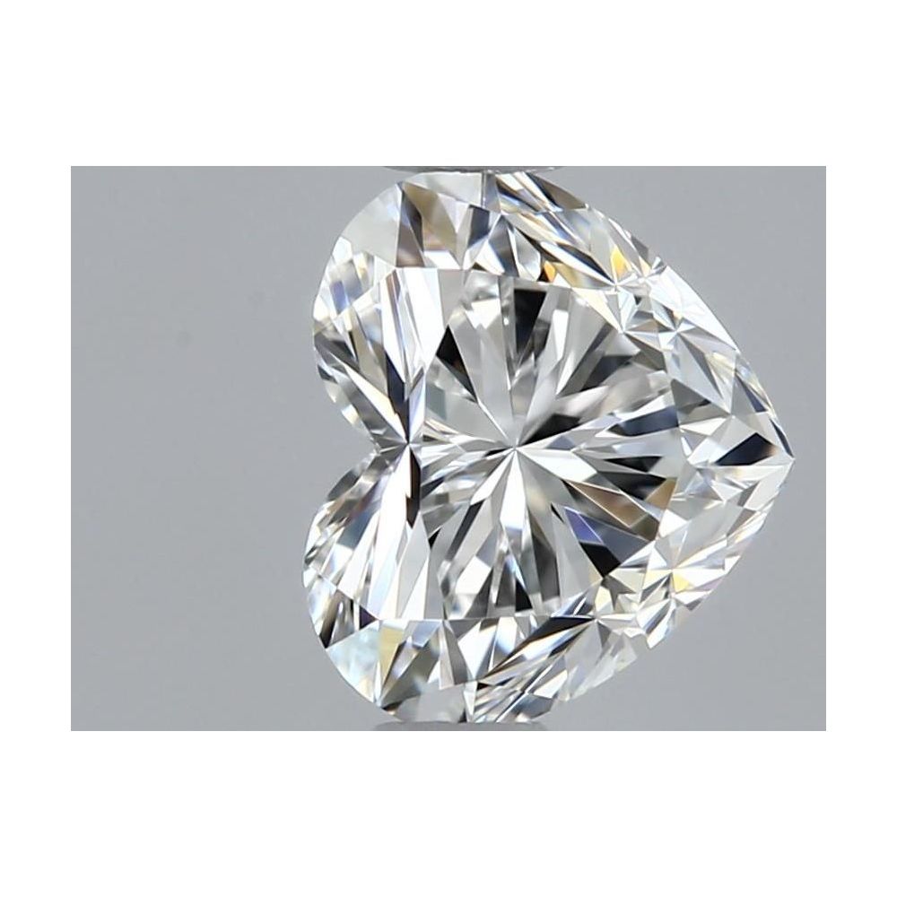 0.52 Carat Heart Loose Diamond, E, VVS1, Super Ideal, GIA Certified | Thumbnail