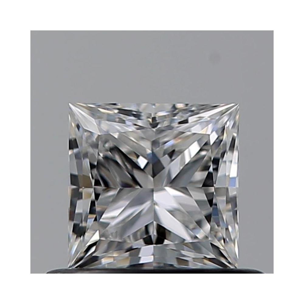 0.51 Carat Princess Loose Diamond, E, VVS2, Ideal, GIA Certified | Thumbnail