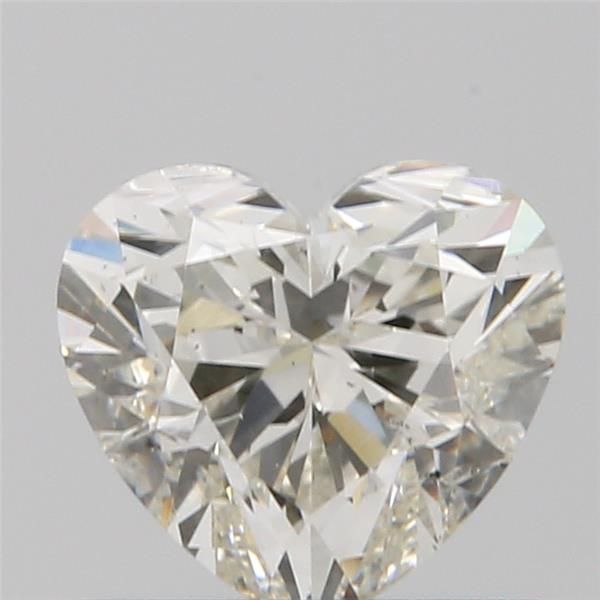 0.73 Carat Heart Loose Diamond, K, SI2, Excellent, GIA Certified | Thumbnail