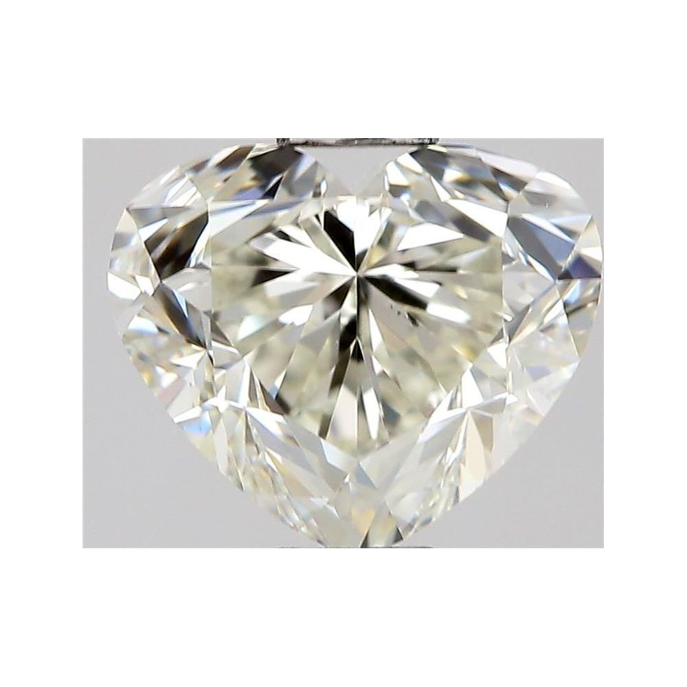 1.00 Carat Heart Loose Diamond, K, VS1, Ideal, GIA Certified | Thumbnail