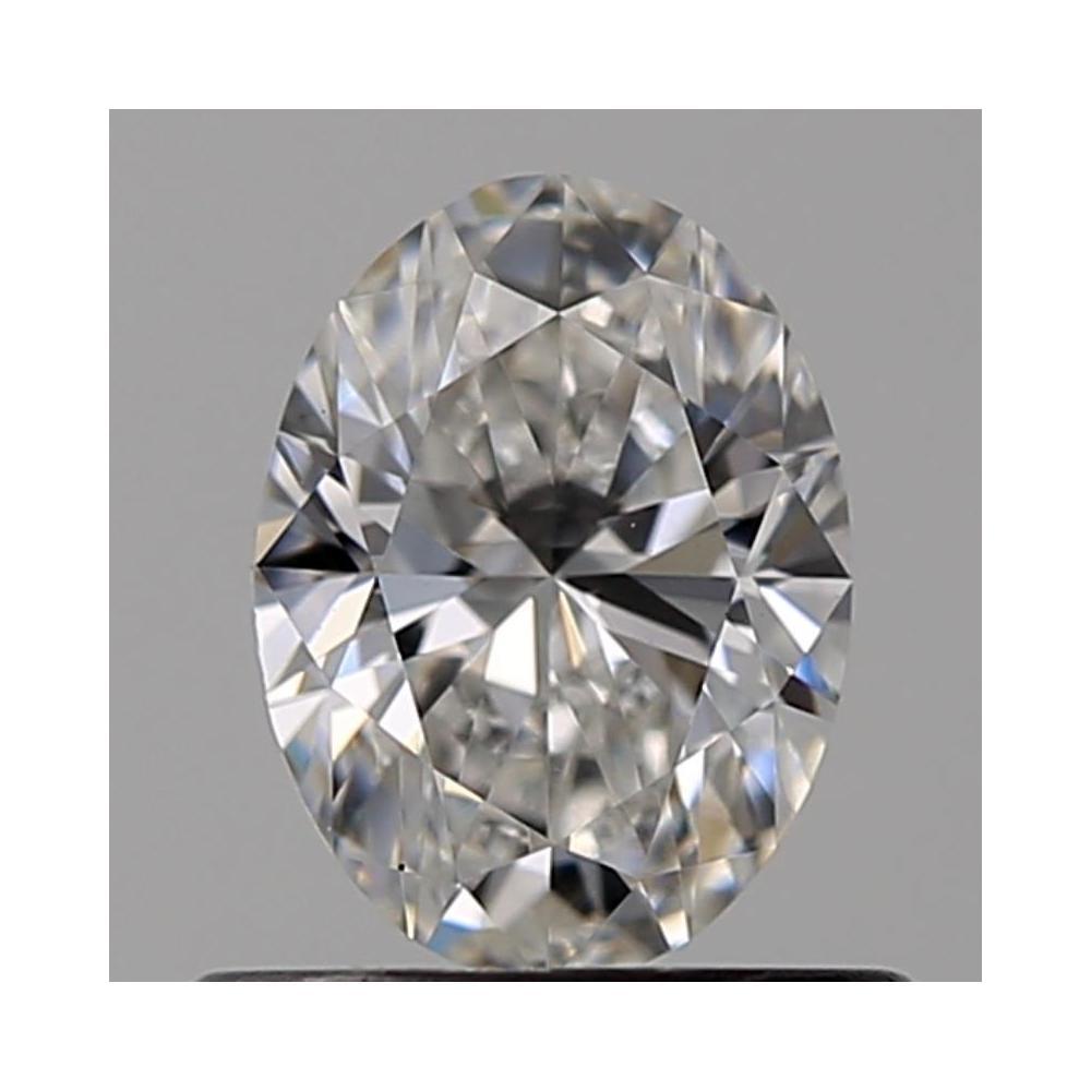 0.51 Carat Oval Loose Diamond, E, VVS2, Ideal, GIA Certified | Thumbnail