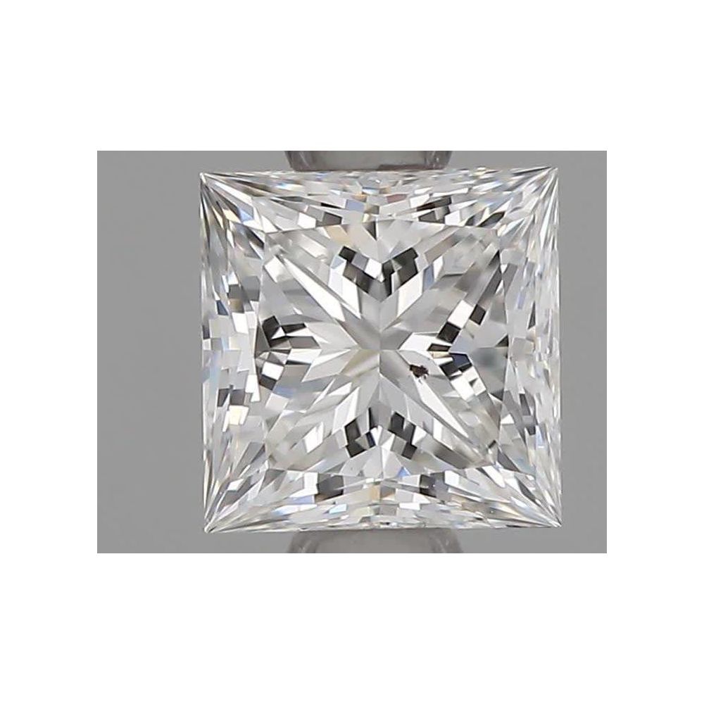 0.50 Carat Princess Loose Diamond, G, SI1, Ideal, GIA Certified | Thumbnail