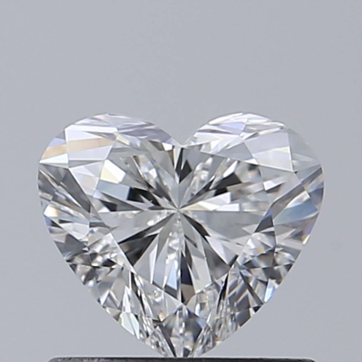 0.60 Carat Heart Loose Diamond, F, VS2, Super Ideal, GIA Certified | Thumbnail