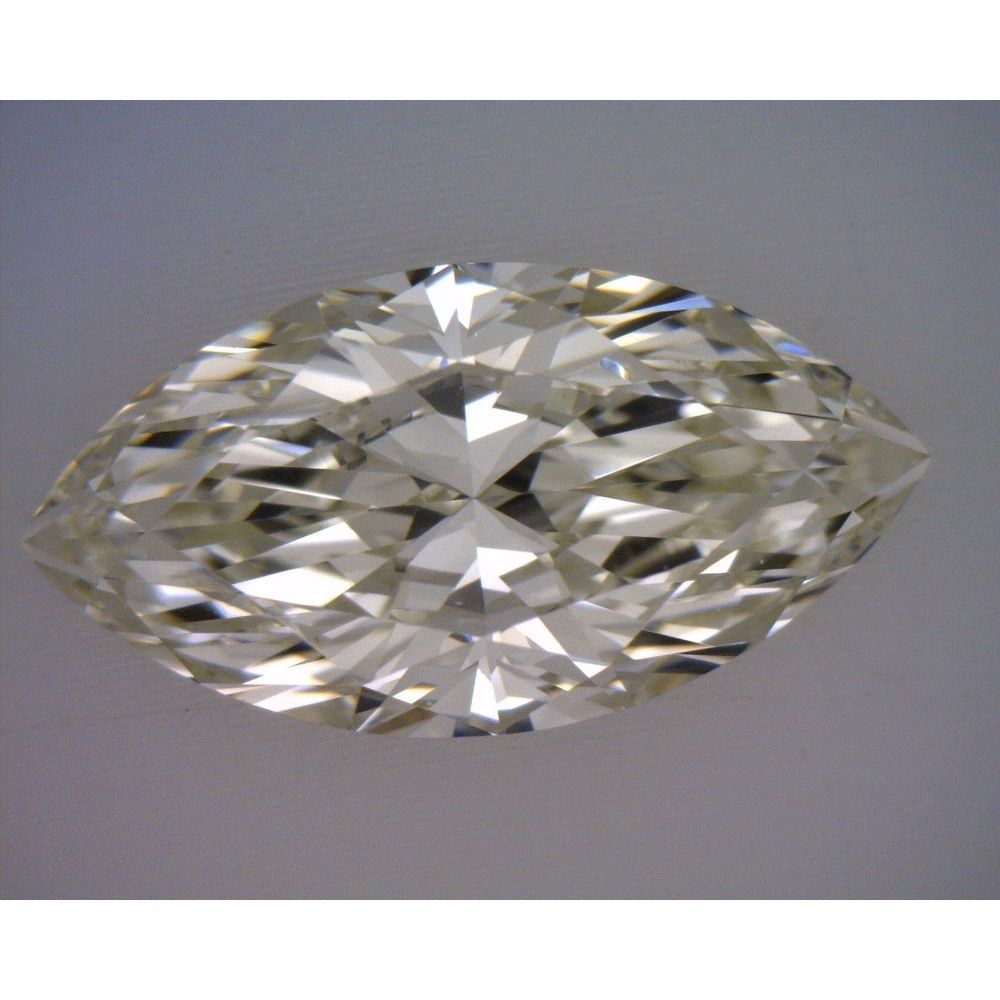 1.00 Carat Marquise Loose Diamond, K, VVS2, Ideal, GIA Certified