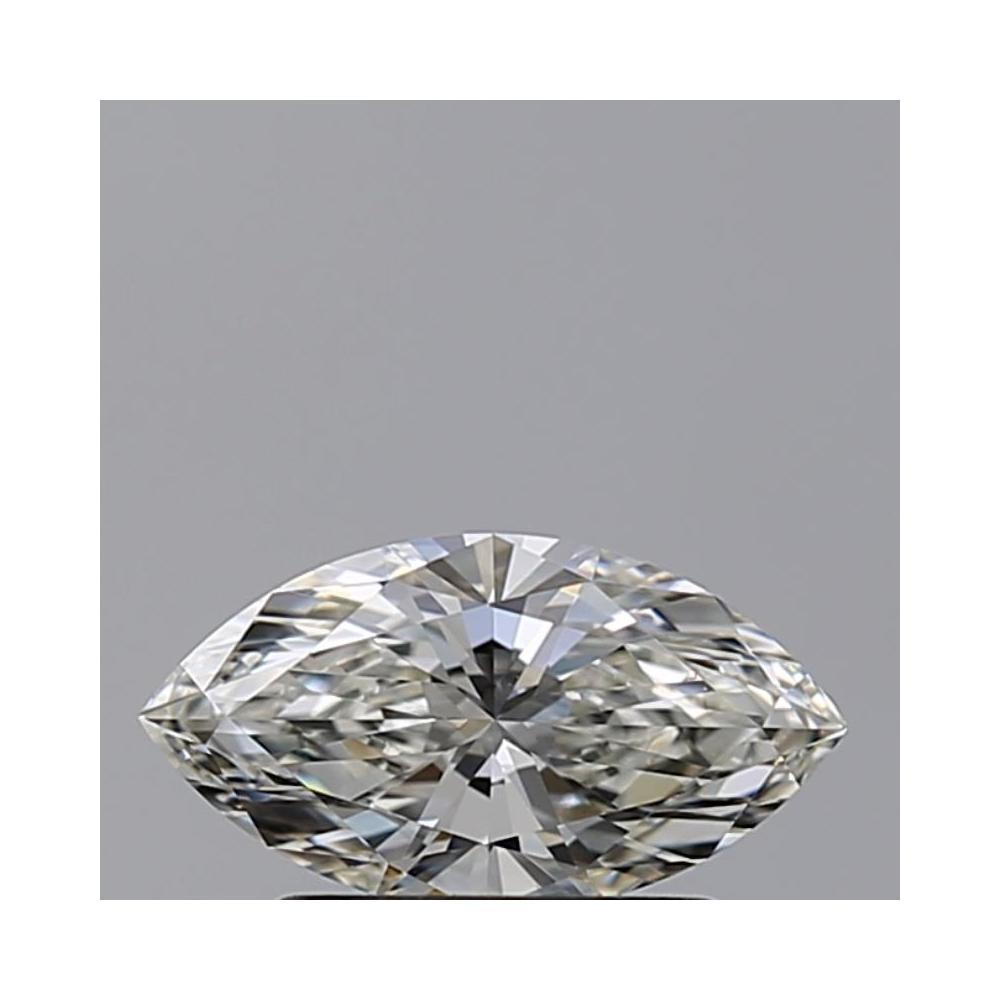 0.60 Carat Marquise Loose Diamond, I, VS2, Ideal, GIA Certified | Thumbnail