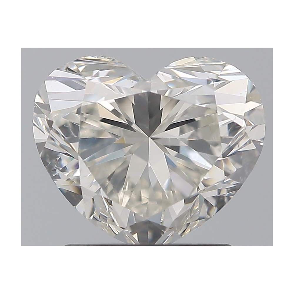 1.50 Carat Heart Loose Diamond, I, SI1, Ideal, GIA Certified