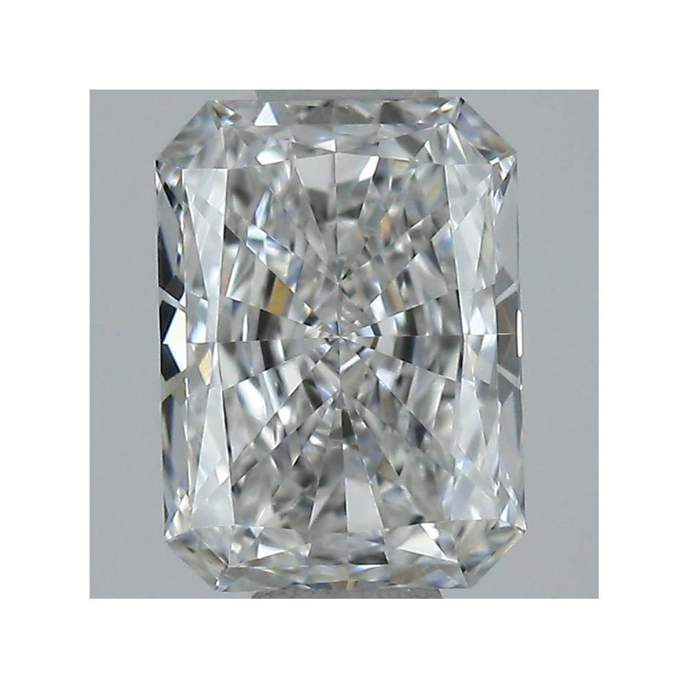 0.50 Carat Radiant Loose Diamond, F, VS1, Excellent, GIA Certified