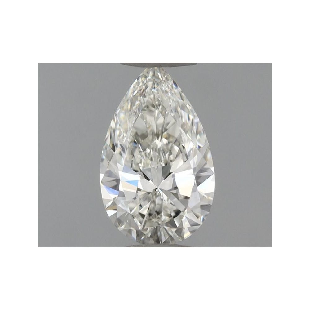 0.46 Carat Pear Loose Diamond, H, VVS1, Ideal, GIA Certified