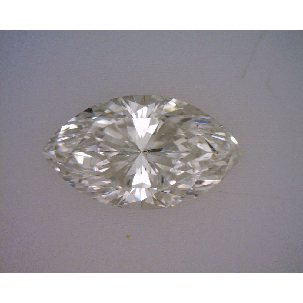 0.50 Carat Marquise Loose Diamond, J, SI2, Ideal, GIA Certified | Thumbnail