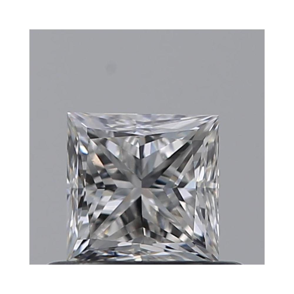 0.51 Carat Princess Loose Diamond, G, VS2, Excellent, GIA Certified