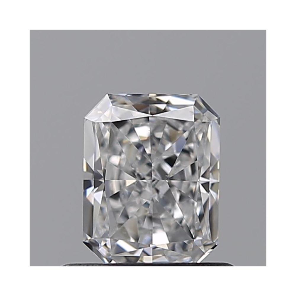 0.62 Carat Radiant Loose Diamond, D, VS1, Excellent, GIA Certified