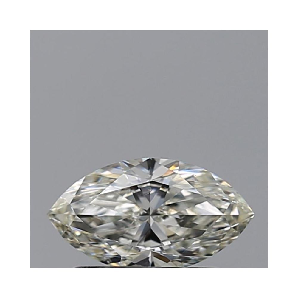 0.51 Carat Marquise Loose Diamond, J, SI1, Ideal, GIA Certified | Thumbnail