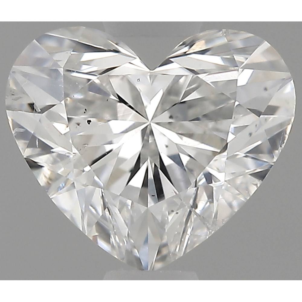 0.70 Carat Heart Loose Diamond, E, I1, Super Ideal, GIA Certified