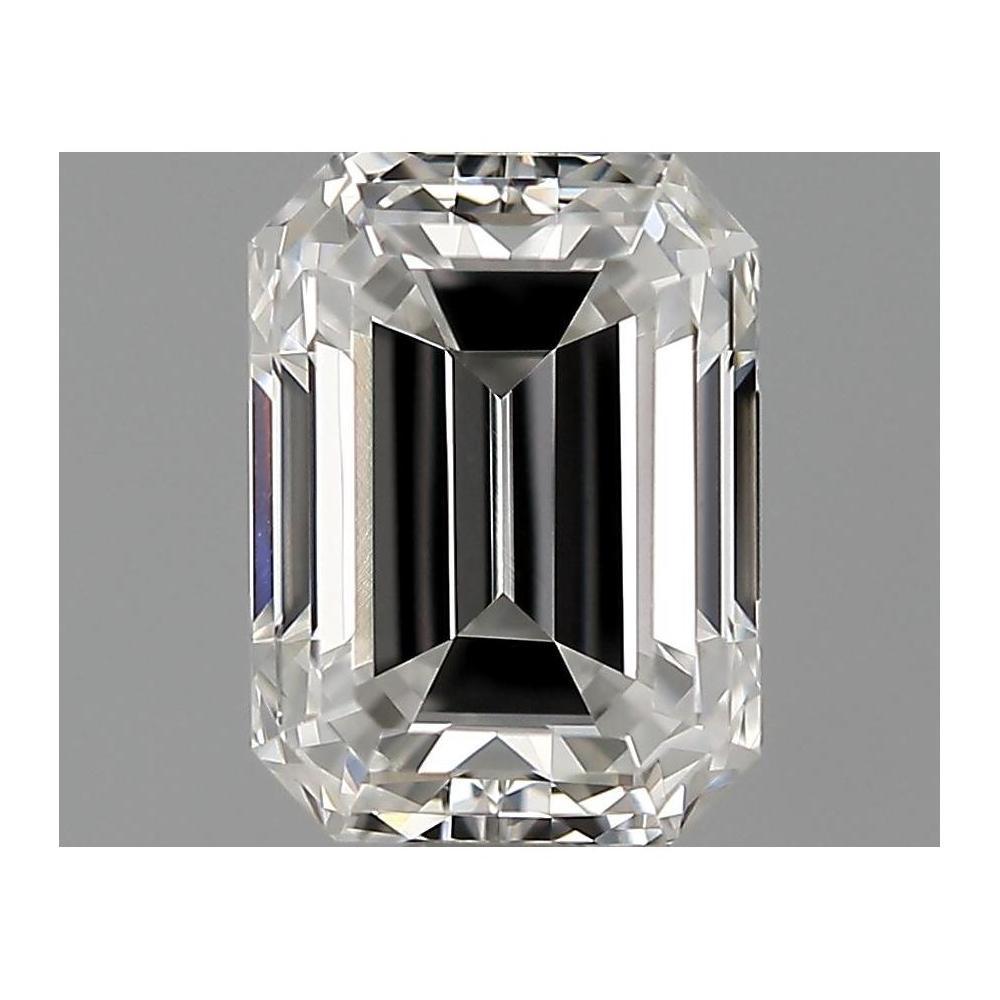 1.01 Carat Emerald Loose Diamond, F, IF, Very Good, GIA Certified | Thumbnail