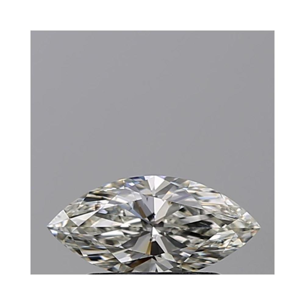 0.52 Carat Marquise Loose Diamond, I, SI1, Ideal, GIA Certified