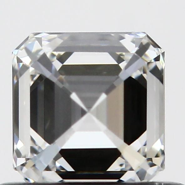 0.54 Carat Asscher Loose Diamond, F, VVS1, Ideal, GIA Certified