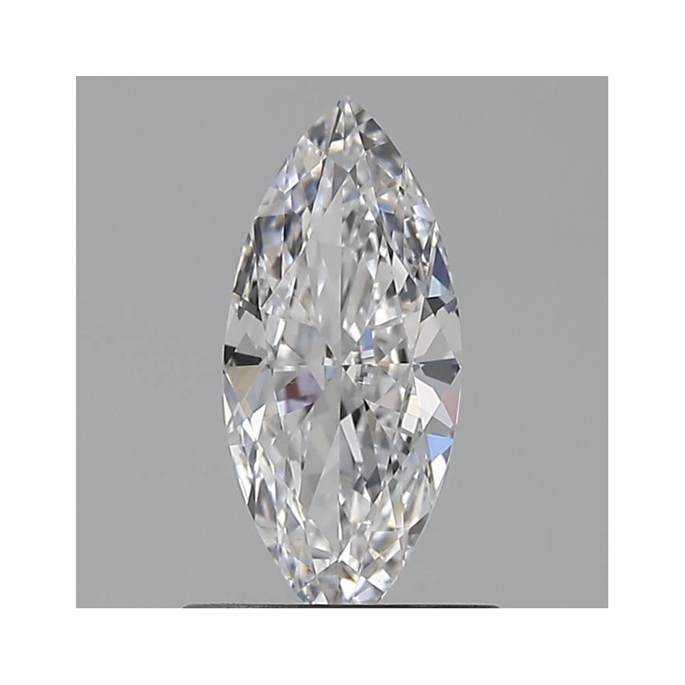 0.50 Carat Marquise Loose Diamond, D, VVS2, Ideal, GIA Certified | Thumbnail