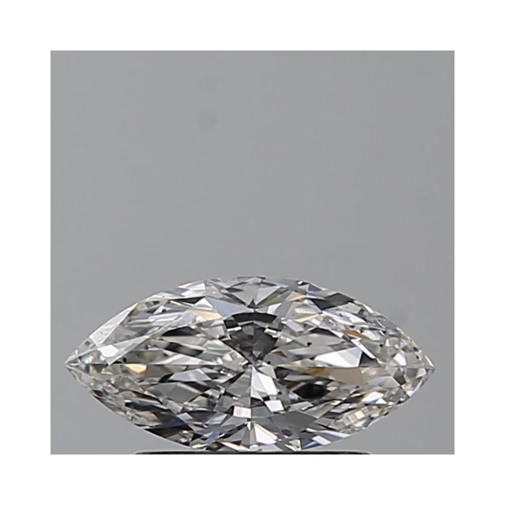0.61 Carat Marquise Loose Diamond, H, VS2, Ideal, GIA Certified