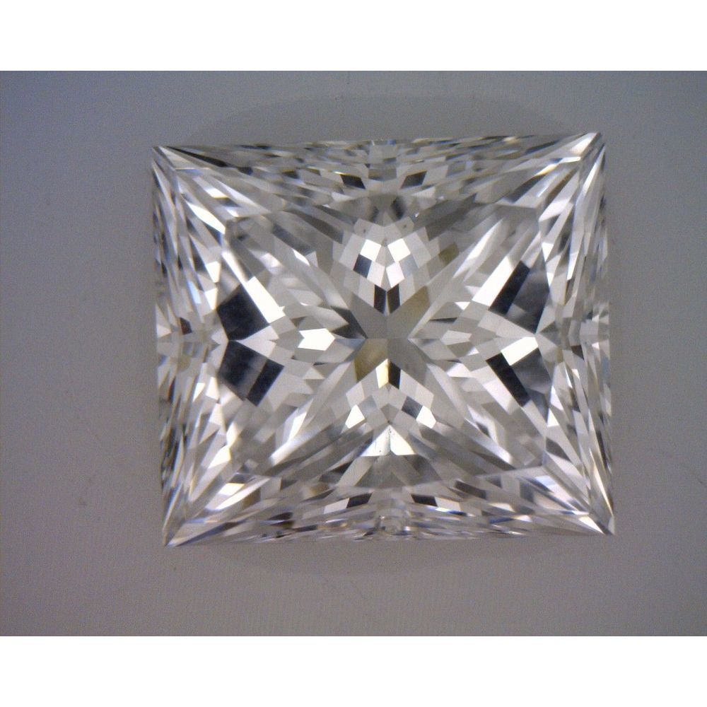 2.07 Carat Princess Loose Diamond, D, VS1, Very Good, GIA Certified