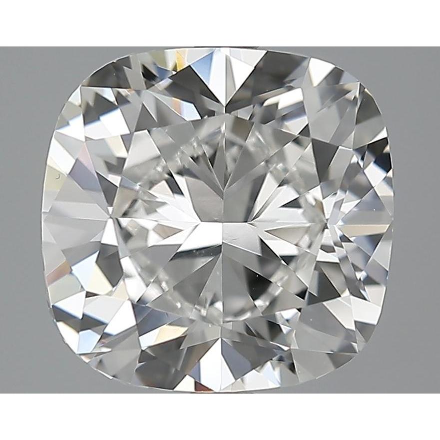 5.01 Carat Cushion Loose Diamond, E, VS2, Very Good, GIA Certified