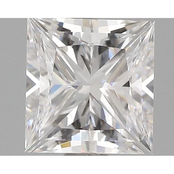 1.00 Carat Princess Loose Diamond, E, VS2, Very Good, GIA Certified