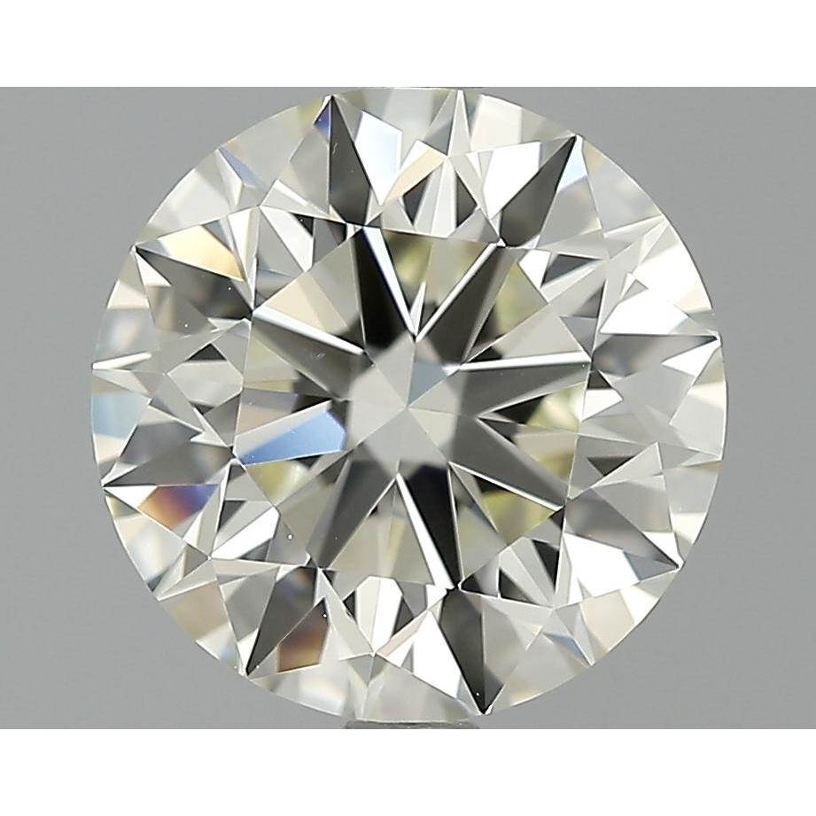 2.29 Carat Round Loose Diamond, L, VVS2, Super Ideal, HRD Certified | Thumbnail
