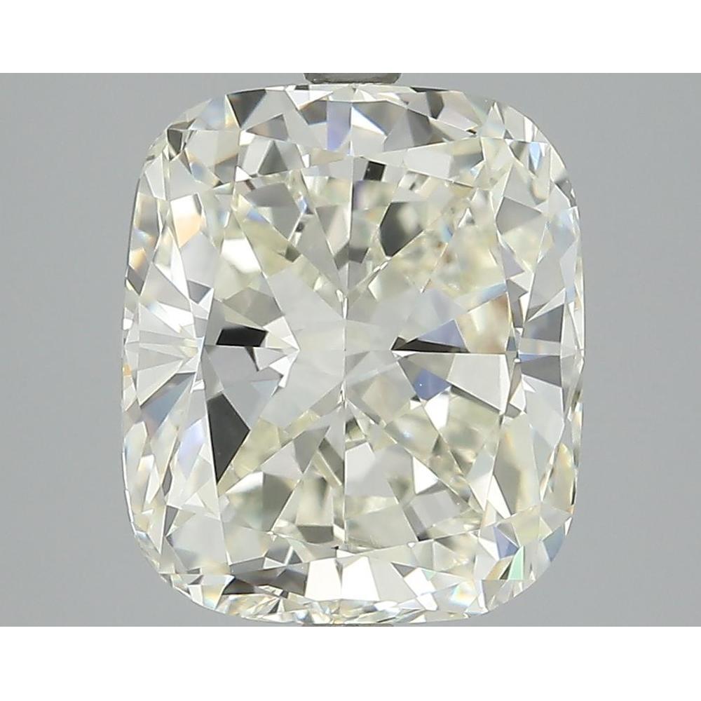 5.33 Carat Cushion Loose Diamond, J, VVS2, Excellent, HRD Certified | Thumbnail