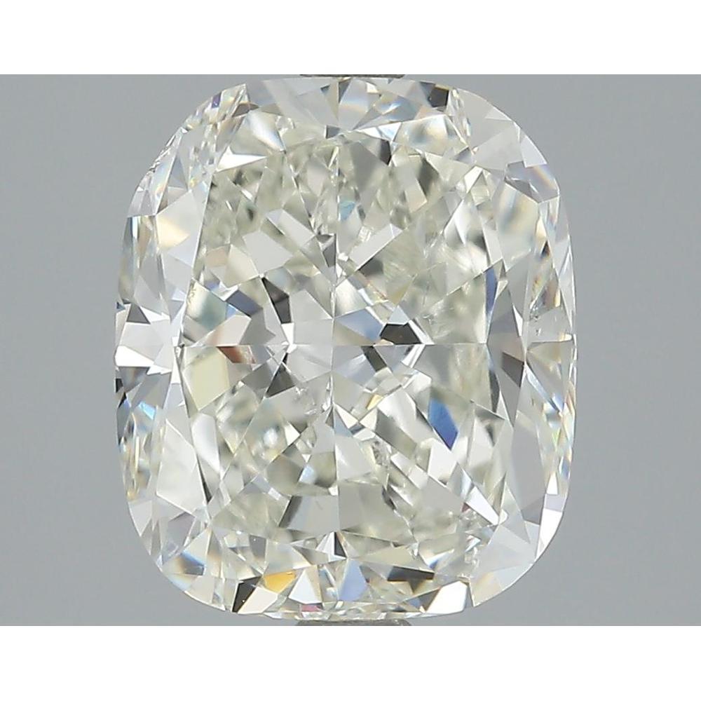 3.01 Carat Cushion Loose Diamond, I, SI1, Very Good, HRD Certified