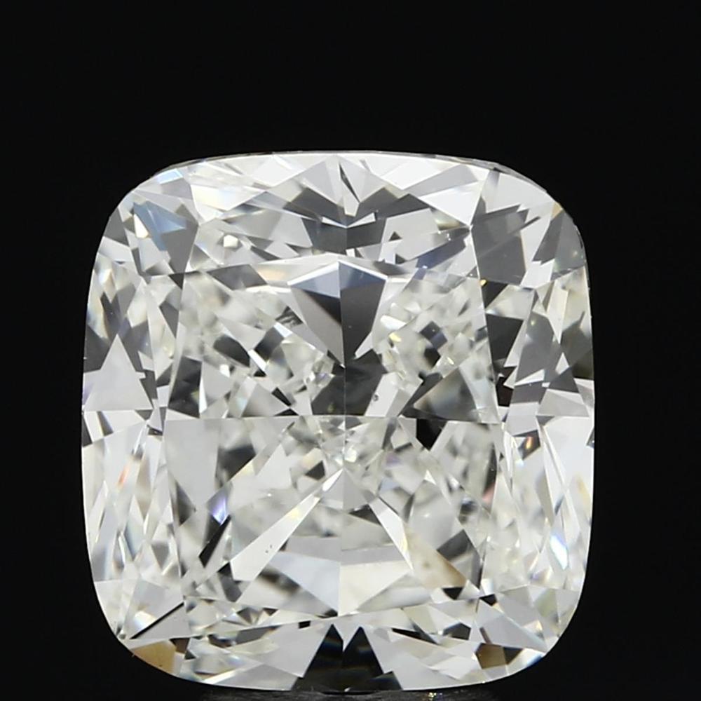 5.47 Carat Cushion Loose Diamond, I, VS2, Ideal, HRD Certified