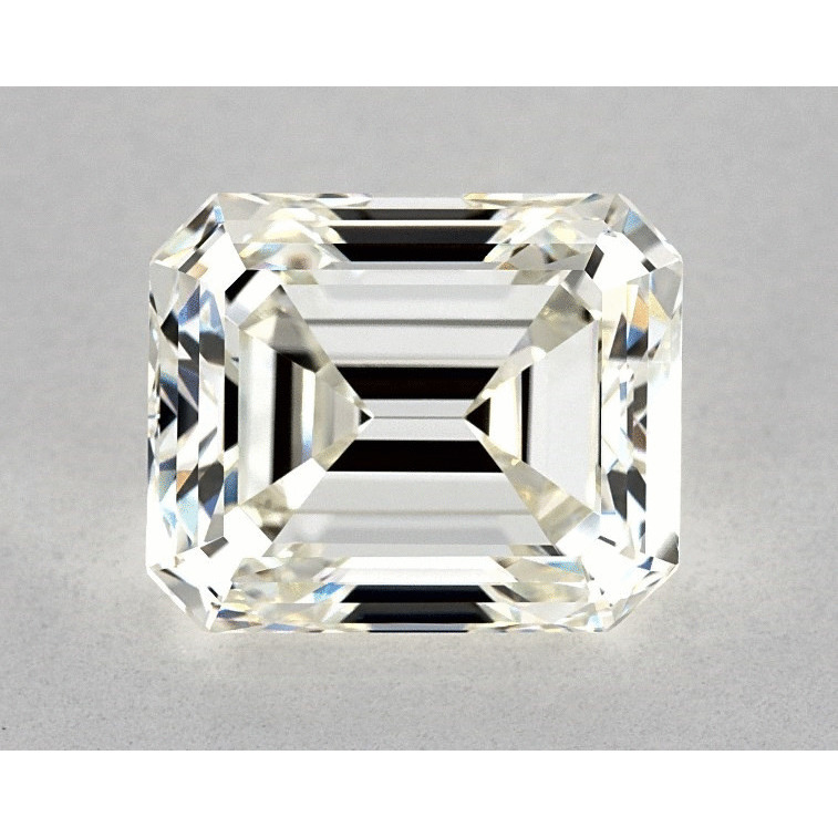 6.08 Carat Emerald Loose Diamond, J, VVS2, Excellent, GIA Certified