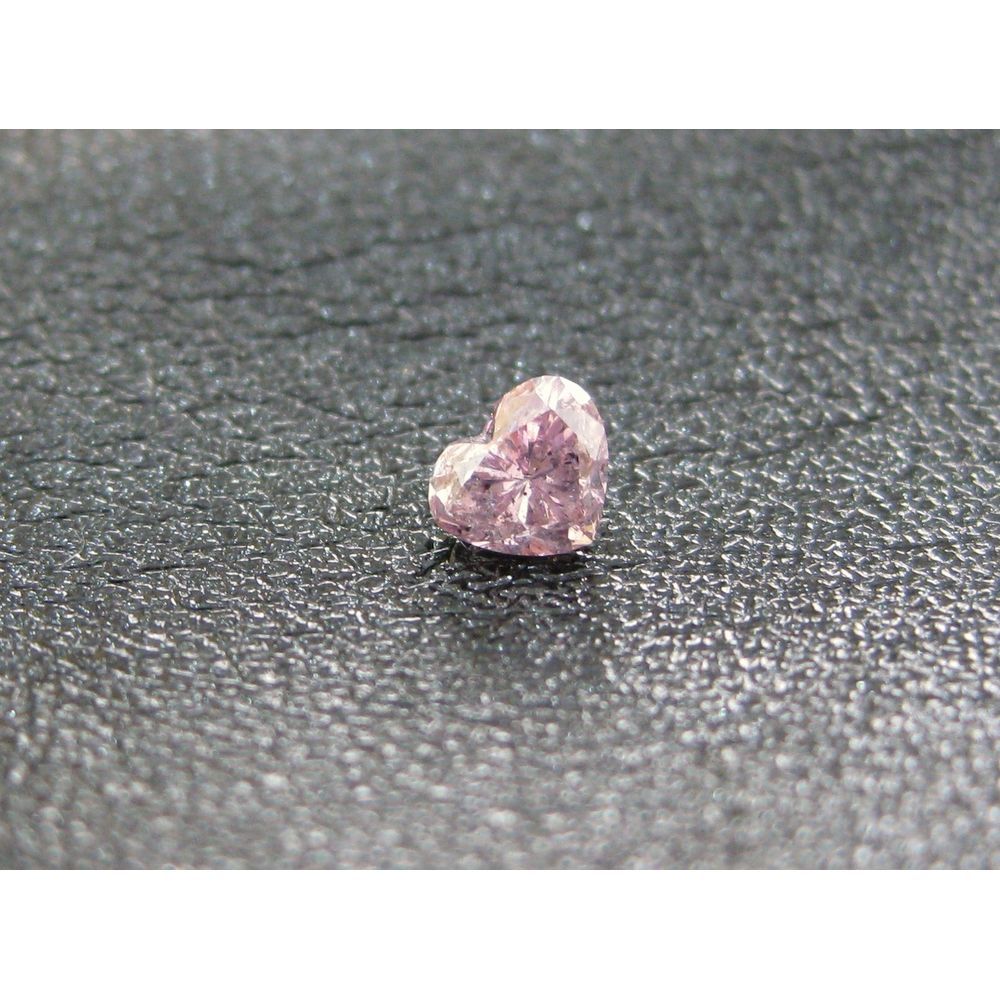 0.27 Carat Heart Loose Diamond, Fancy Purple-Pink, , Good, GIA Certified