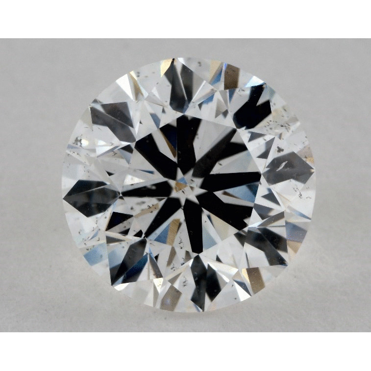 3.01 Carat Round Loose Diamond, G, SI2, Super Ideal, GIA Certified