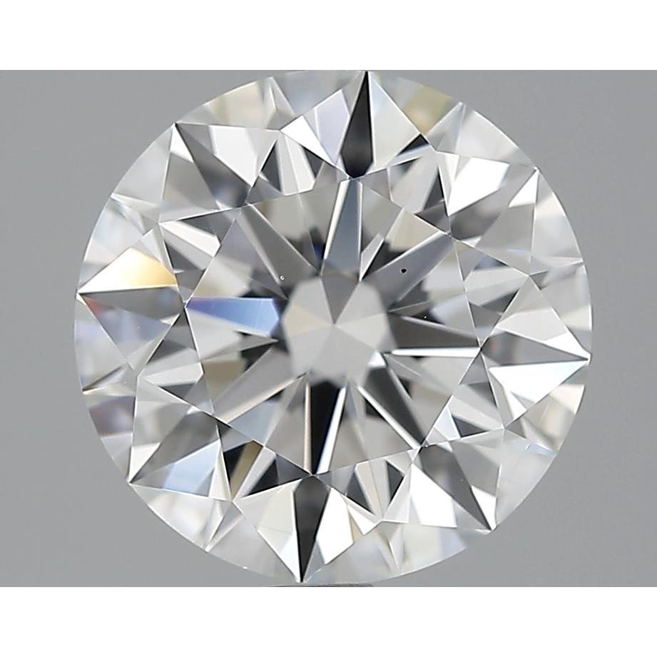 3.07 Carat Round Loose Diamond, D, VS1, Super Ideal, GIA Certified